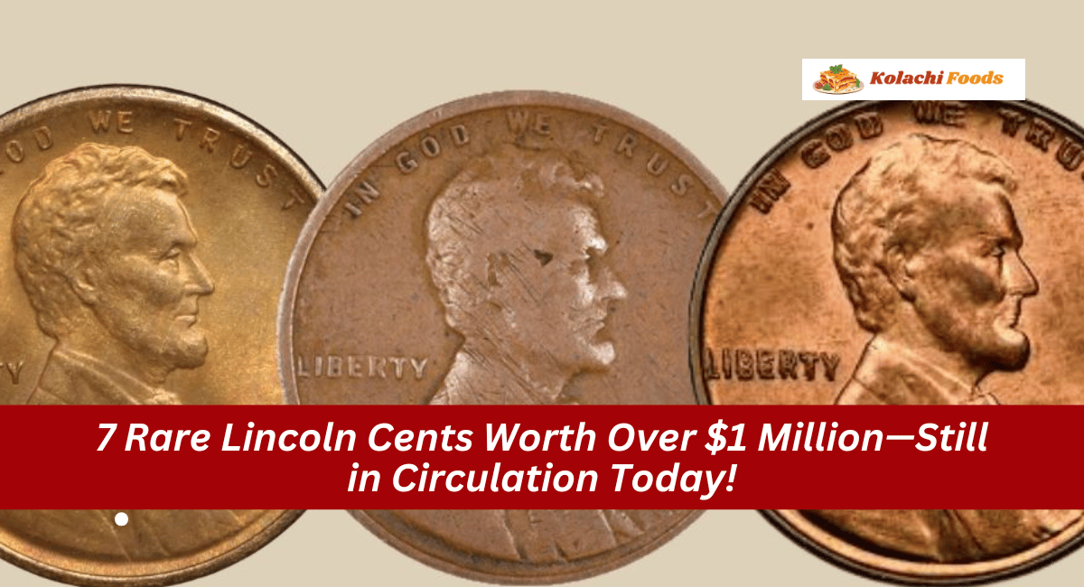 7 Rare Lincoln Cents Worth Over $1 Million—Still in Circulation Today!