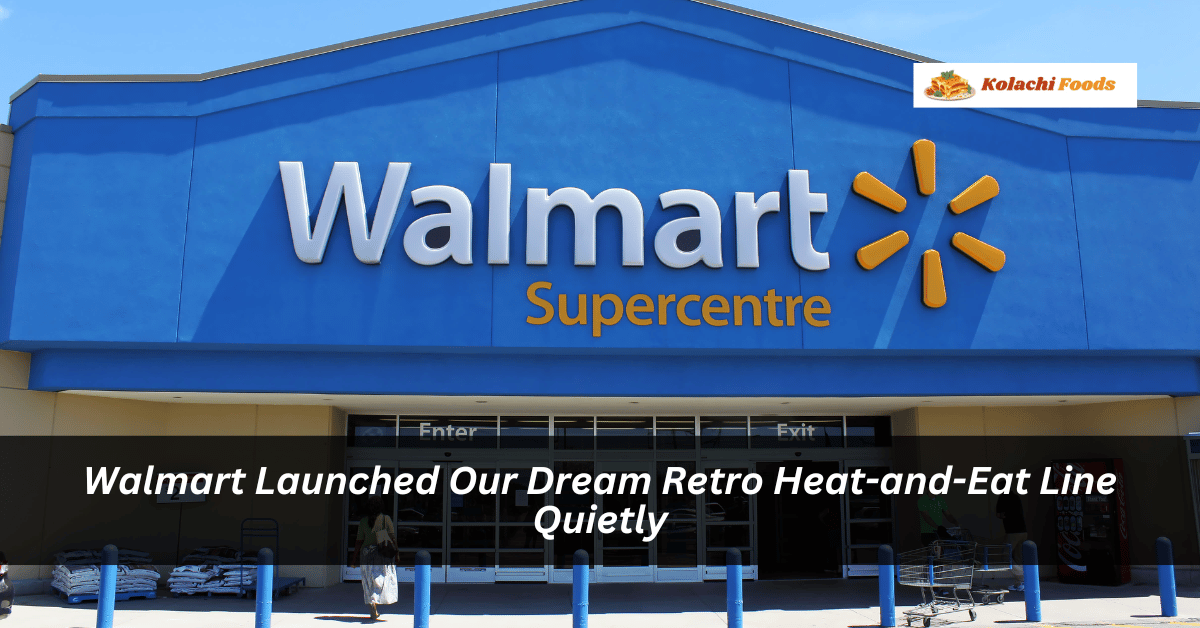 Walmart Launched Our Dream Retro Heat-and-Eat Line Quietly