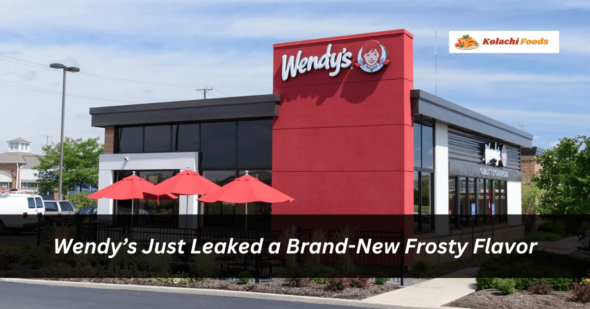 Wendy’s Just Leaked a Brand-New Frosty Flavor